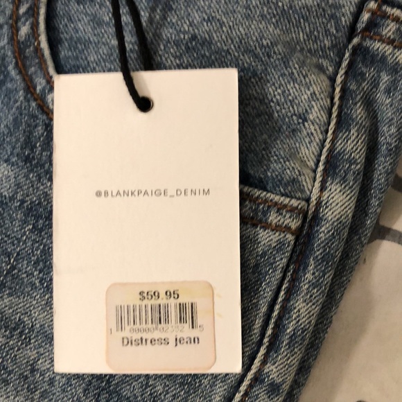 Blank Paige Denim Distress Jeans - Picture 7 of 7